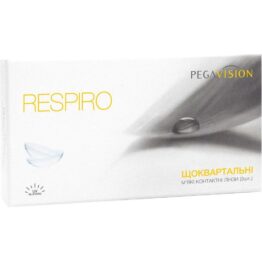 Упаковка квартальных линз Respiro Pegavision (3 шт)